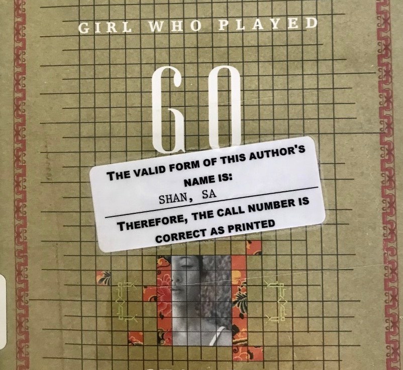 Shan Sa’s — The girl who played&nbsp;Go